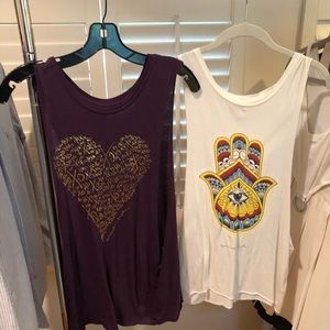 Spiritual Gangster size S tank tops